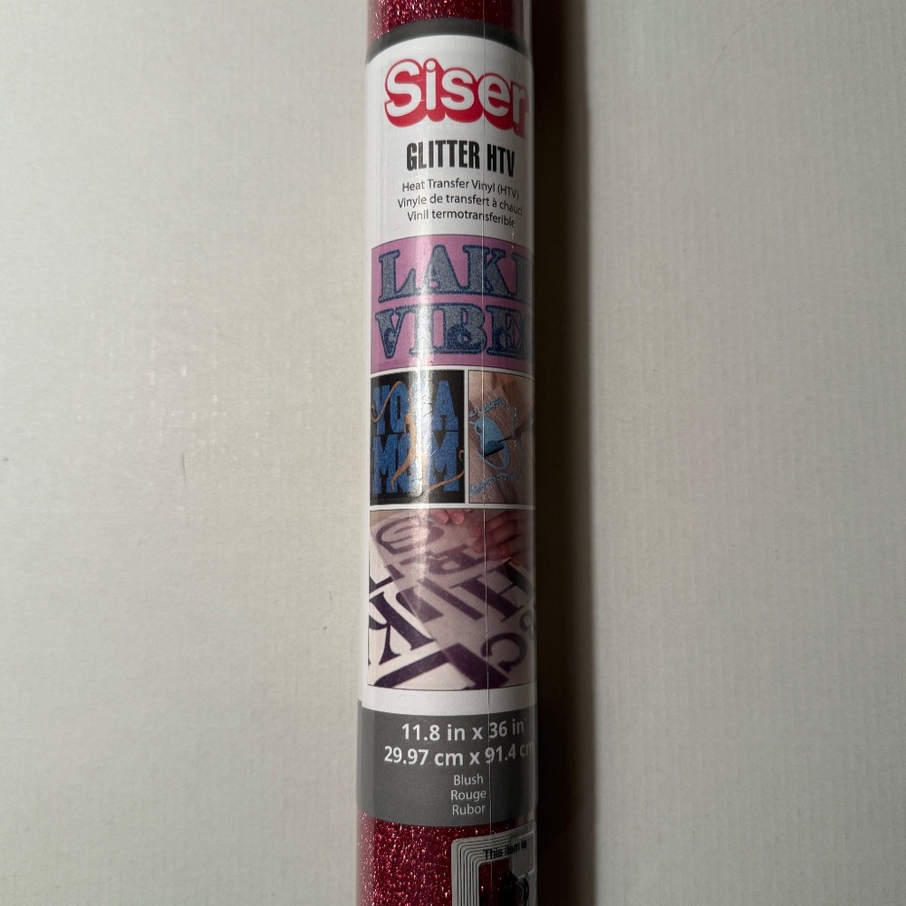 Siser Glitter HTV, 11.8 in. x 36 in., Blush